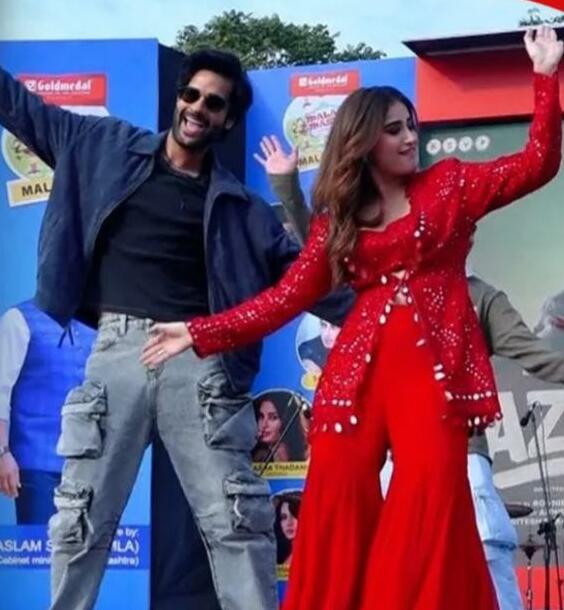 'मलाड मस्ती' में राशा थडानी ने चलाया अपना जादू, 'बिरंगे' पर किया डांस