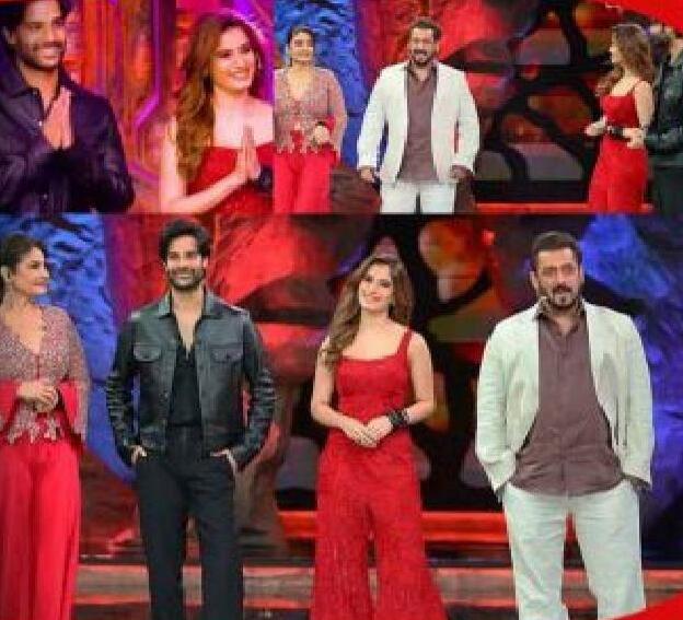 Weekend Ka Vaar पर रवीना टंडन संग थिरके सलमान, राशा-अमन ने भी दिया साथ