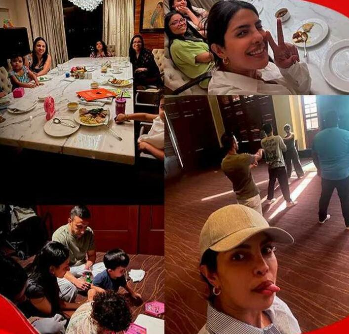 प्रियंका चोपड़ा ने दिखाई 'शादी का घर' की झलक, बेटी मालती संग मुंबई पहुंची