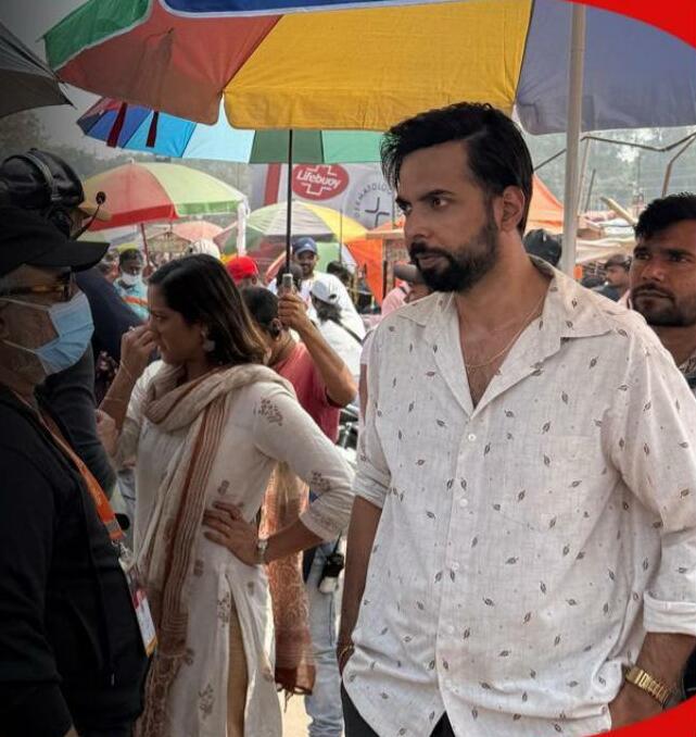 प्रयागराज महाकुंभ उत्सव के बीच बॉलीवुड फिल्म की शूटिंग