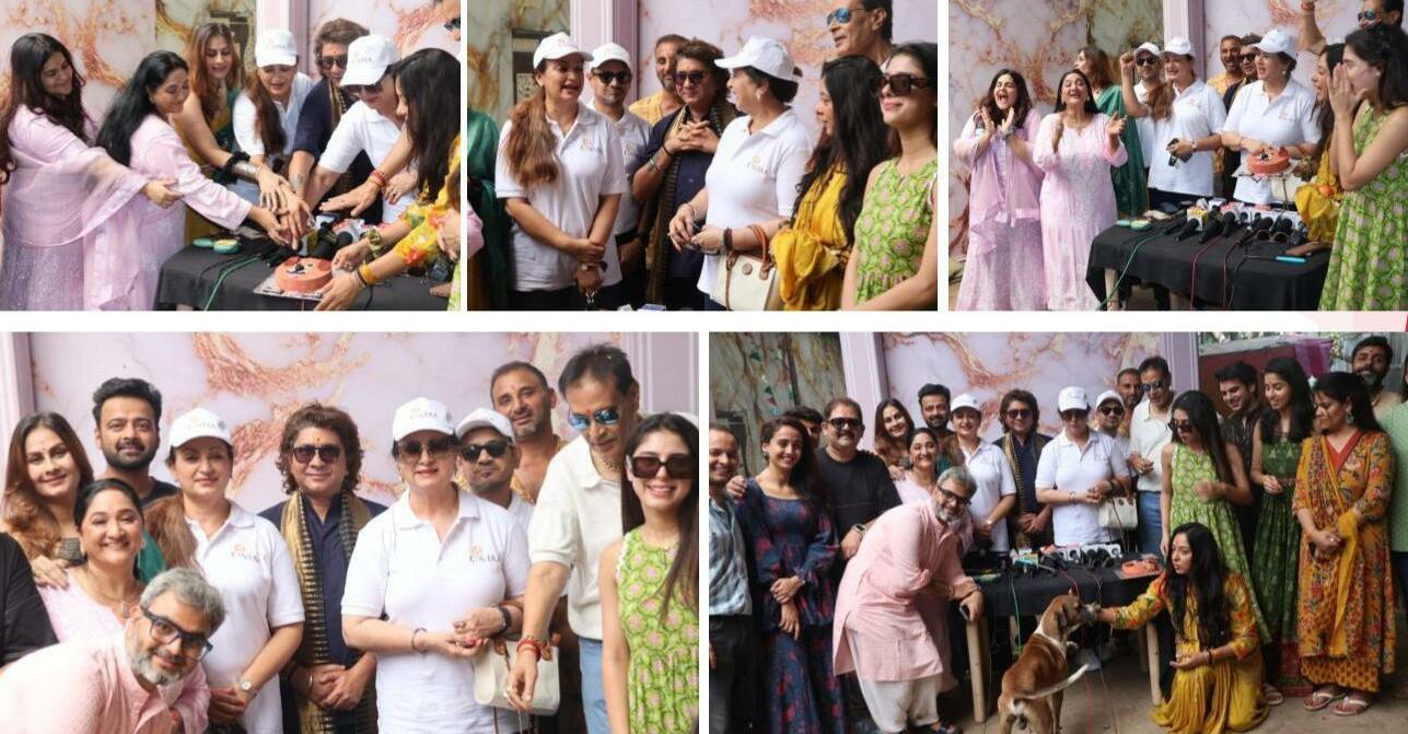 CINTAA सदस्यों ने राजन शाही के 'ये रिश्ता क्या कहलाता है' और अनुपमा के सेट पर जाकर कलाकारों और क्रू को दिवाली की शुभकामनाएं दी