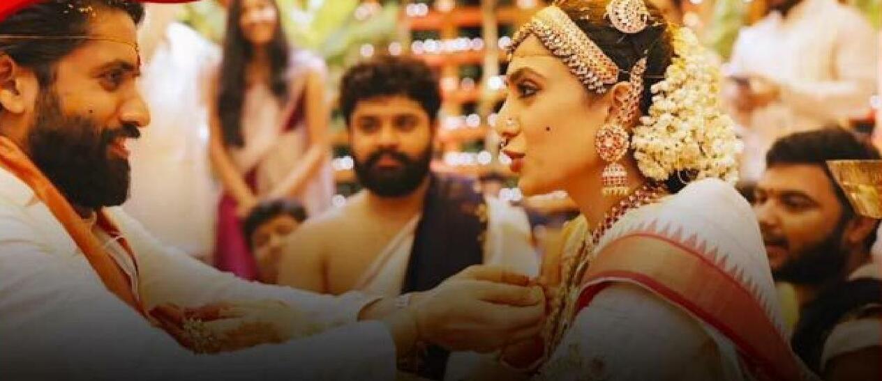 शोभिता धुलिपाला और नागा चैतन्य ने शादी की सालगिरह का मनाया जश्न