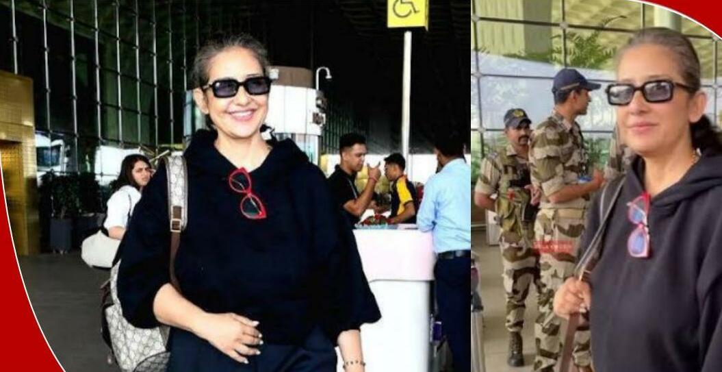 मनीषा कोइराला के साल्टपेपर लुक देखकर नेटिजिस ने तारीफ में कहा 'कलर, बोटॉक्स या मेकअप से खूबसूरती नहीं आती, यह दिल से आती है।'