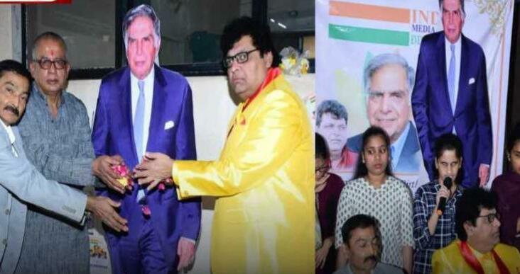 रतन टाटा के जन्मदिन पर के. रवि (दादा) ने एन ए बी में सोशल कार्यक्रम का किया आयोजन, मुख्य अतिथि थे आलोक कुमार कासलीवाल