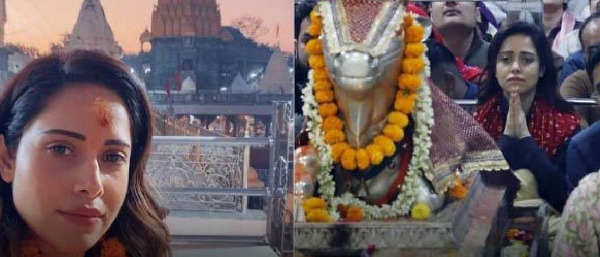 Nushrratt Bharuccha ने किए महाकालेश्वर ज्योतिर्लिंग मंदिर के दर्शन, जारी हुआ फतवा