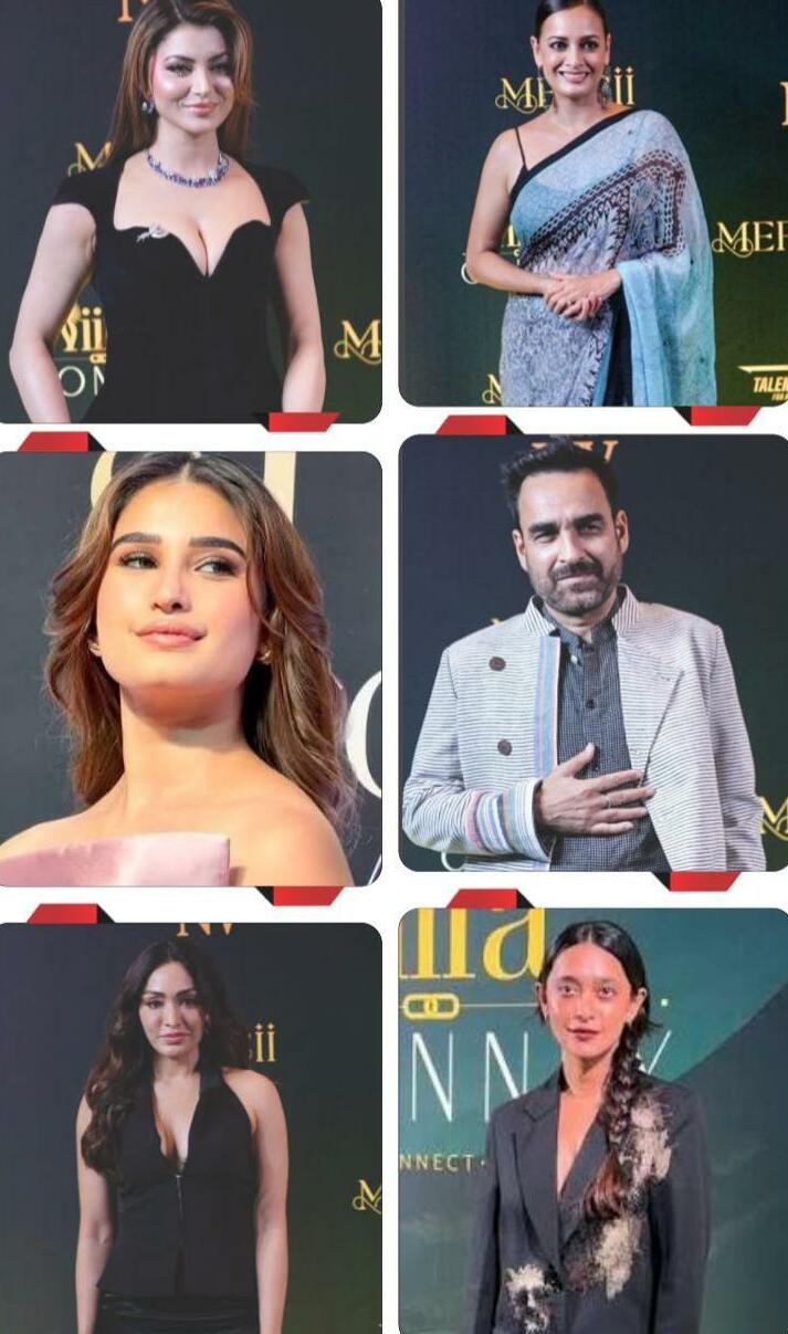 'आईआईएफए कान्नेक्स एडिशन 2' : उर्वशी से दीया मिर्जा तक, ग्रीन कार्पेट पर सितारों का ग्लैमरस जलवा