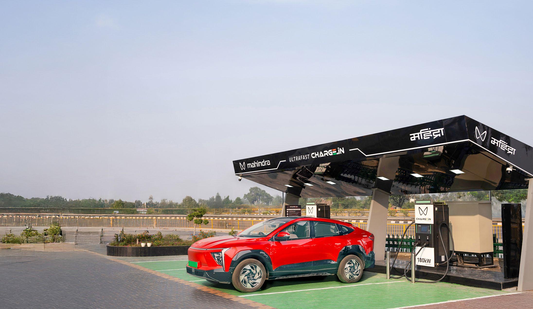 MAHINDRA LAUNCHES ITS FAST CHARGING NETWORK