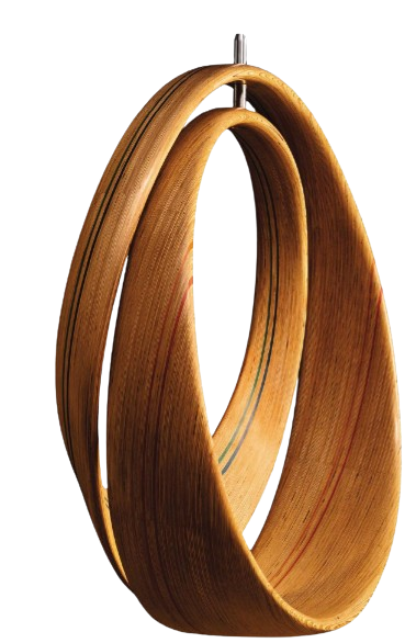 AHMEDABADBASED ANDBLACK DESIGN STUDIO'S LOOP SERIES EXPLORES THE IDEA OF INFINITY THROUGH FORM.