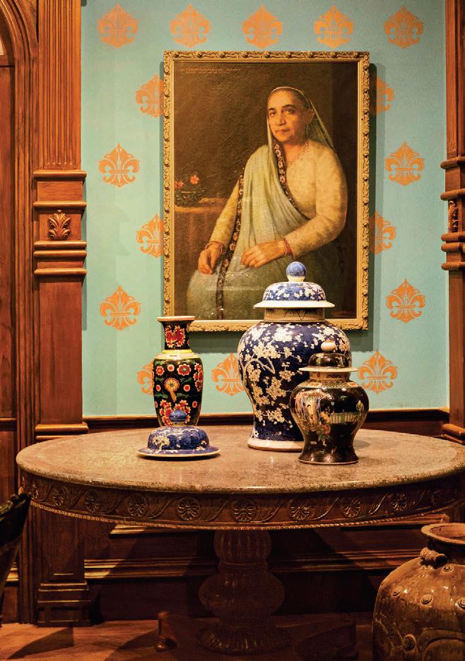 PHEROZA GODREJ, CO-CURATOR OF THE FRAMJI DADABHOY ALPAIWALLA MUSEUM, GIVES AD A SPECIAL TOUR OF THE PARSI MUSEUM IN MUMBAI.