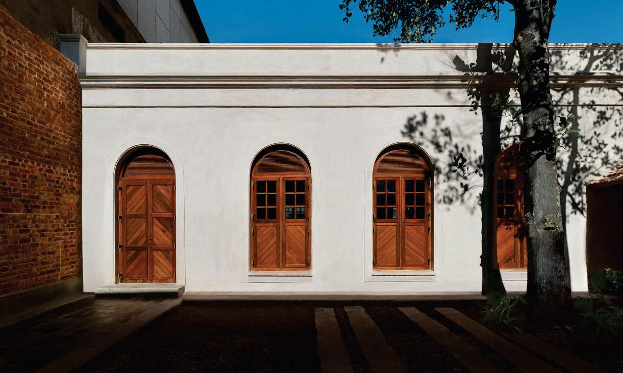 HUNDREDHANDS BREATHES NEW LIFE INTO A 150-YEAR-OLD ERSTWHILE SCHOOL WITH SABHA, A NEW ART AND CULTURE SPACE IN THE HEART OF BENGALURU.