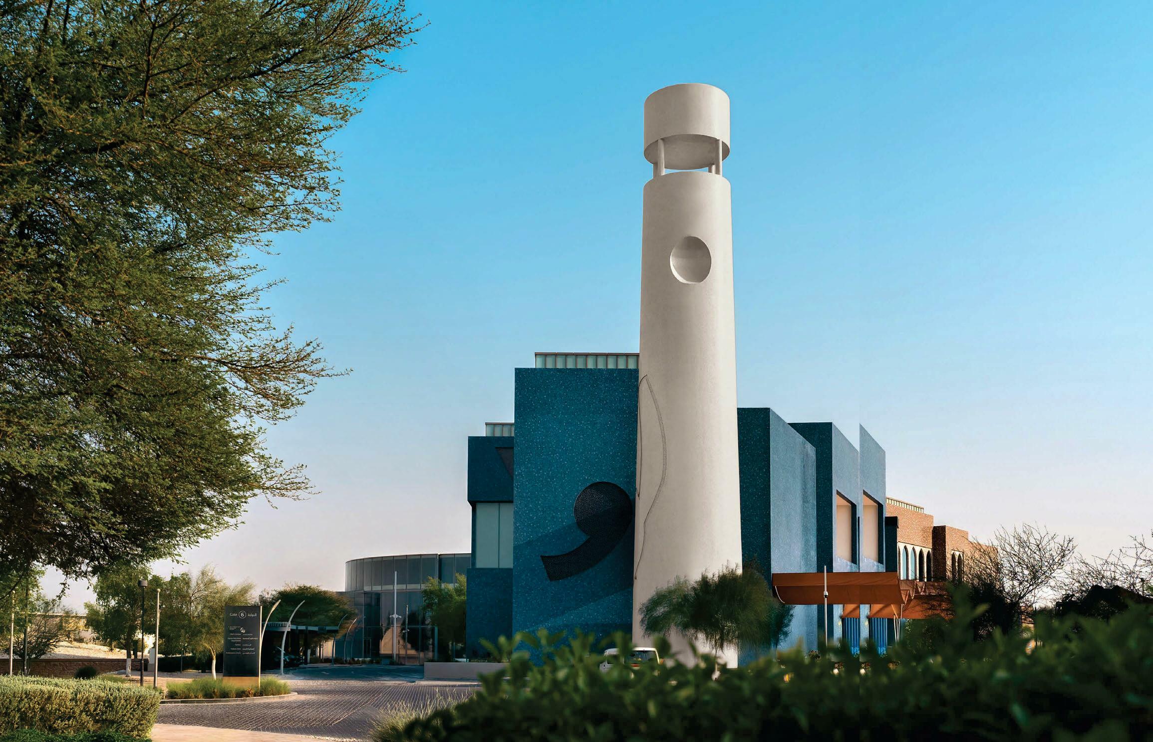 THE MF HUSAIN MUSEUM OPENS IN DOHA - DESIGNED BY AD100 MARTAND KHOSLA, WHO RESPONDS TO AN ARTWORK MADE BY THE LATE ARTIST YEARS AGO.