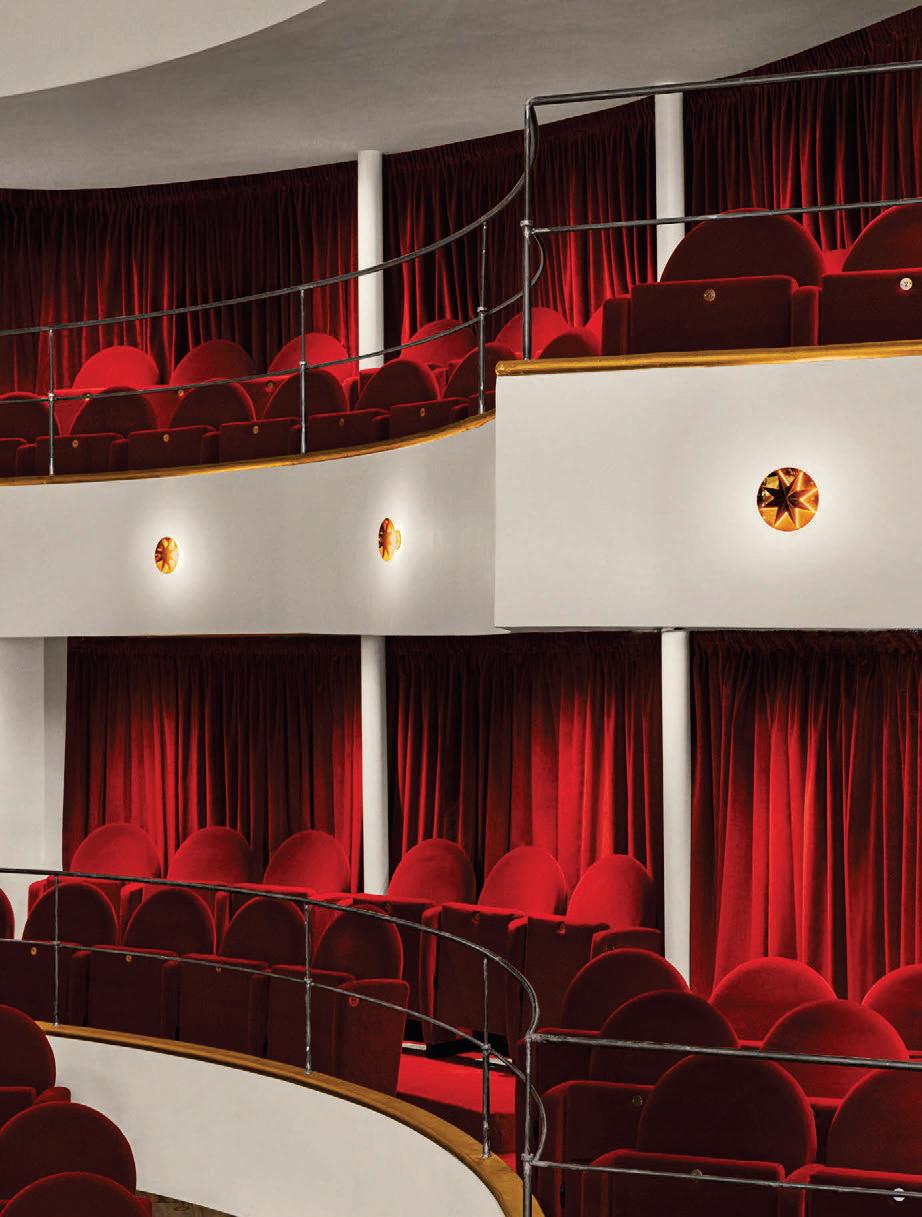 DESIGNER MARIA GRAZIA CHIURI AND HER DAUGHTER, RACHELE REGINI, BREATHE NEW LIFE INTO ROME'S LEGENDARY TEATRO DELLA COMETA.