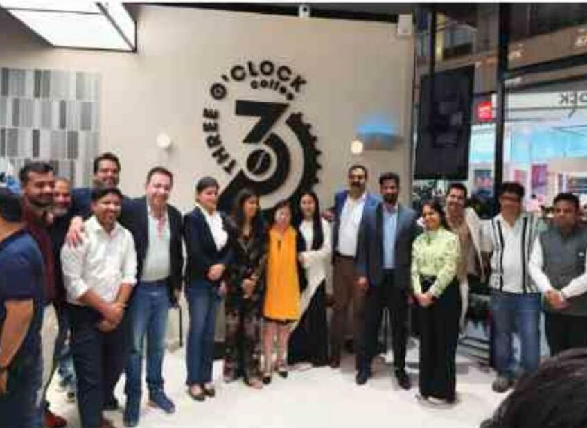 Three O' Clock Café Makes A Grand Debut in Gurugram