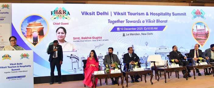 CM Rekha Gupta Proposes Ease-of-Doing-Business Reforms for Delhi Hospitality Sector