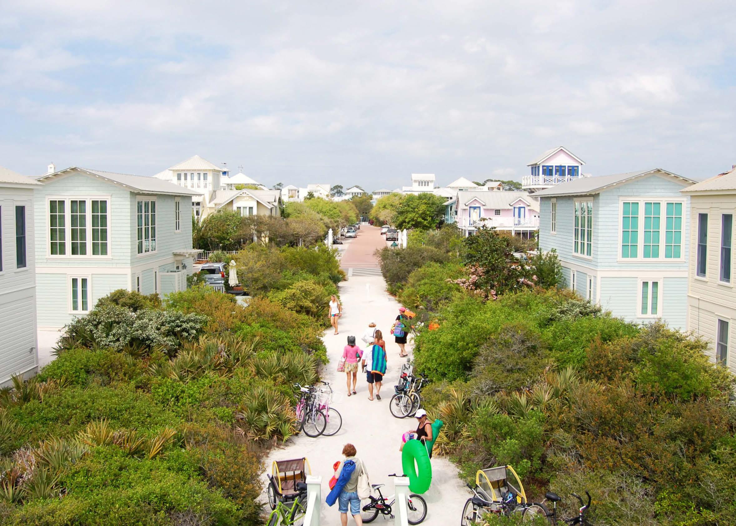 IN SEASIDE, LIVING IS A WAY OF LIFE