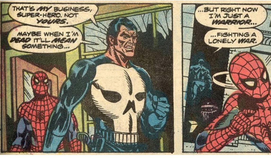 THE PUNISHER ISN'T A ROLE MODEL