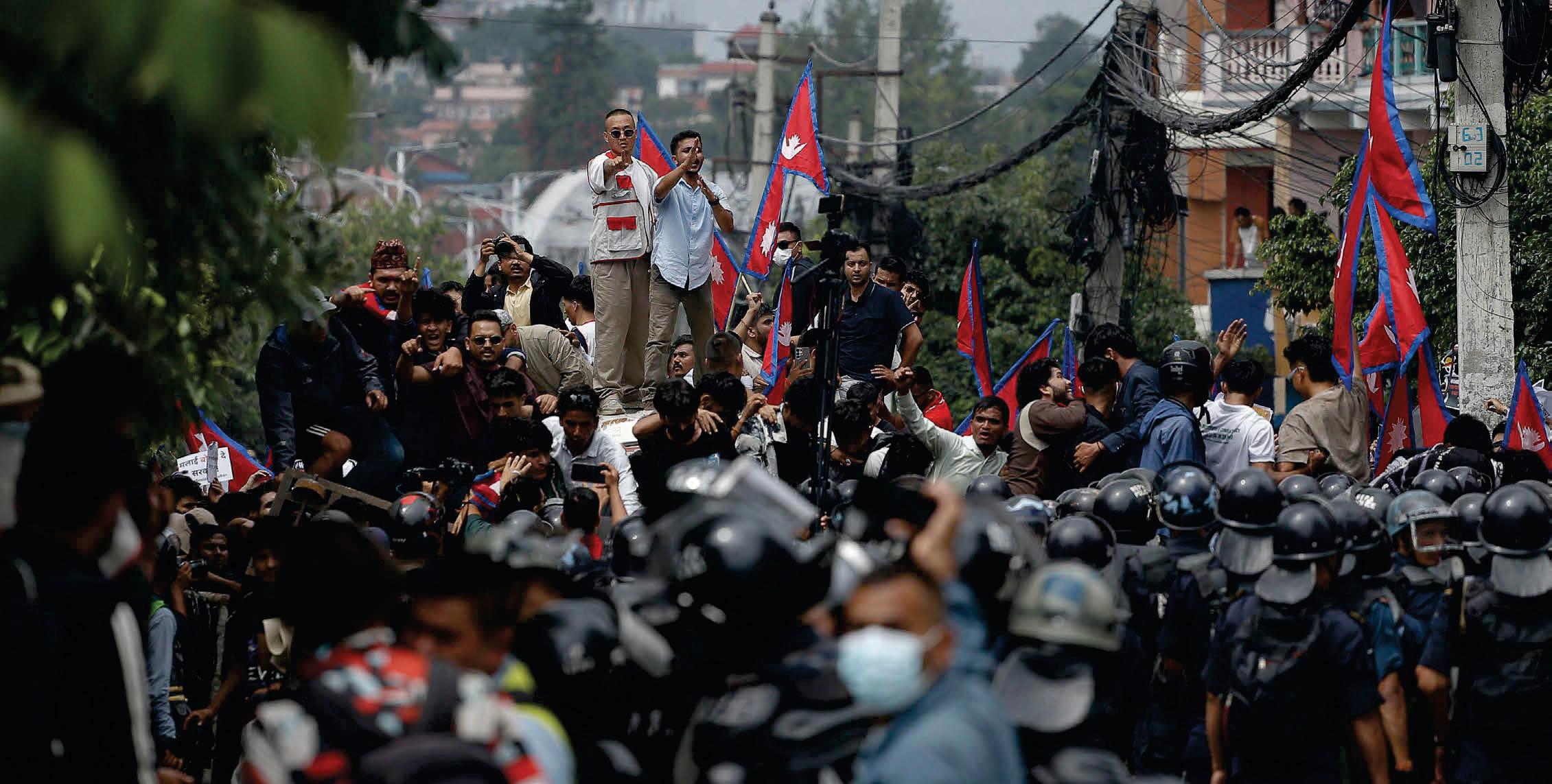 Discord Revolution in the Himalayas