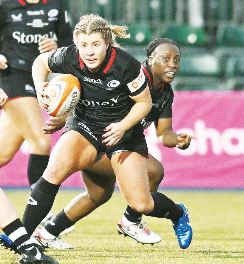 Campbell hits burners for Saracens
