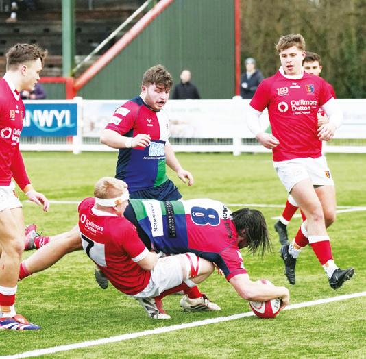 Chester's late tries break the Ionians