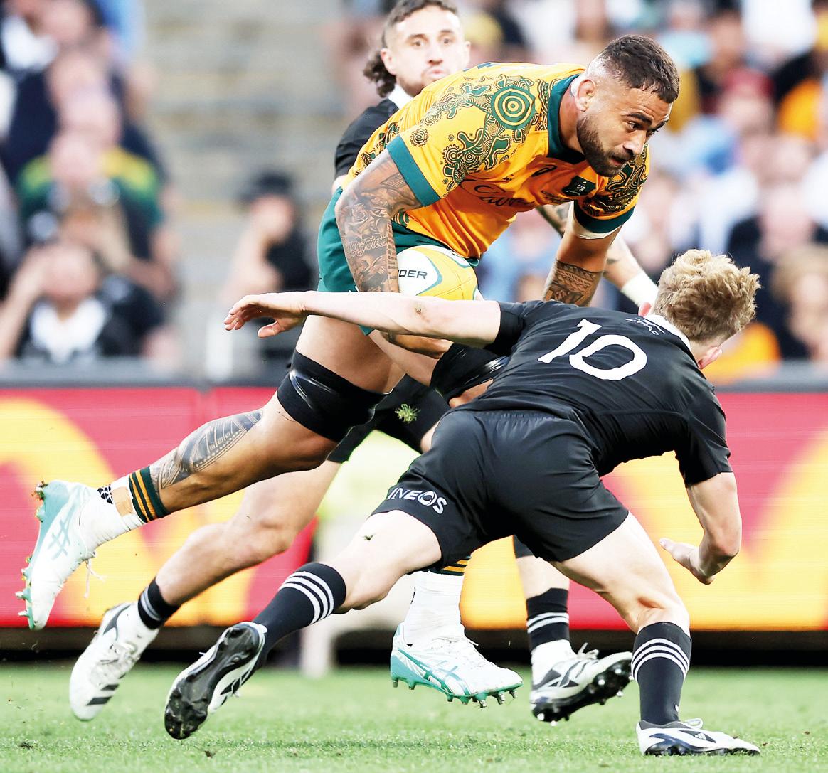 Lukhan's ready to do battle with Lions