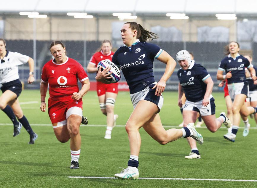 Scotland make it a Wales treble