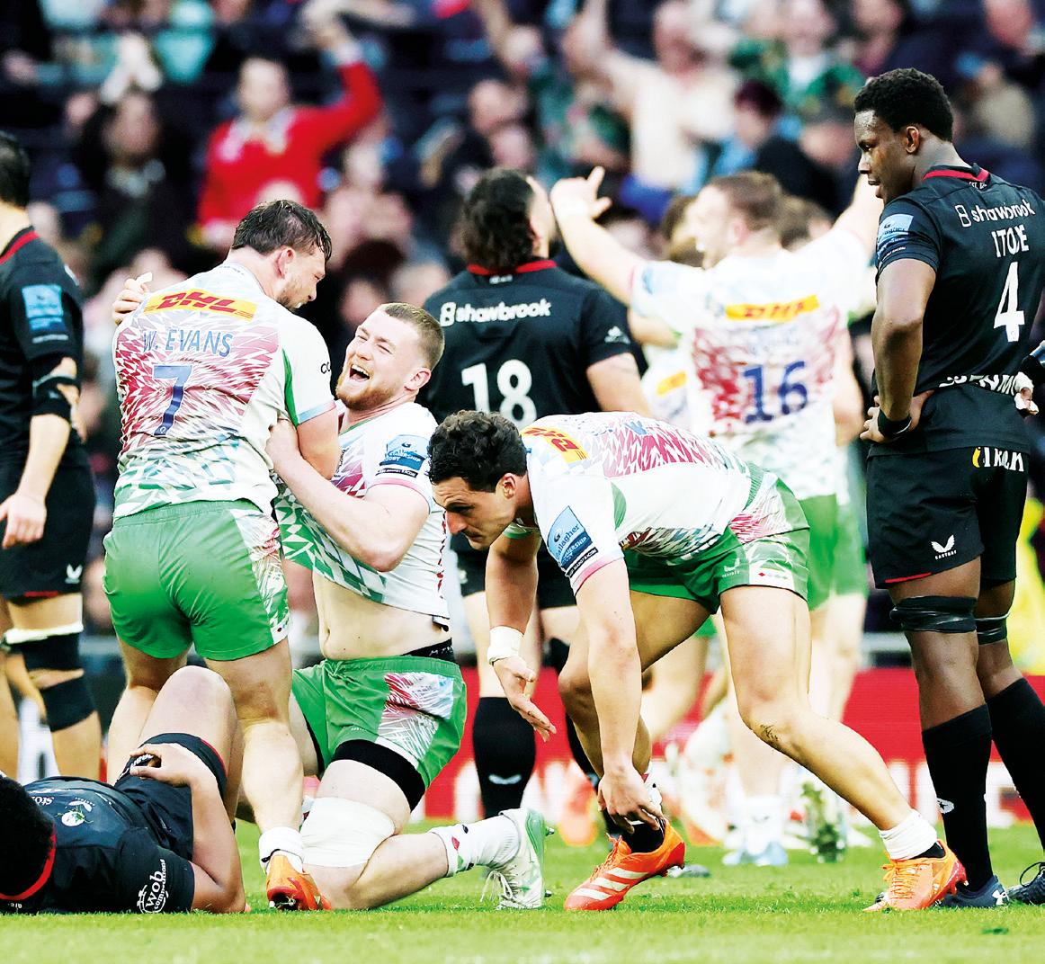 Benson keeps nerve to kill off Saracens