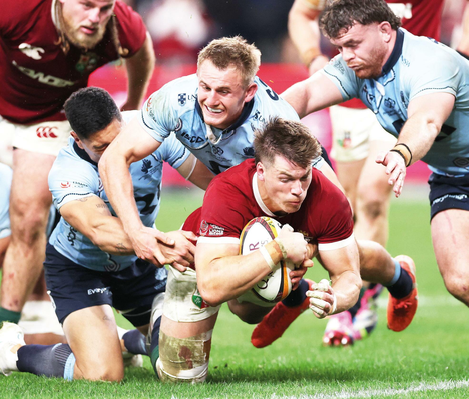 Double for Jones but Lions fail to impress