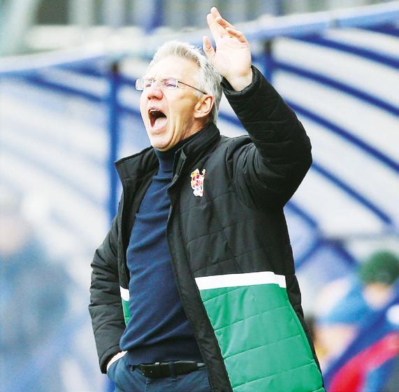 NIGEL GOES AS ROVERS ATTEMPT TO PULL CLEAR