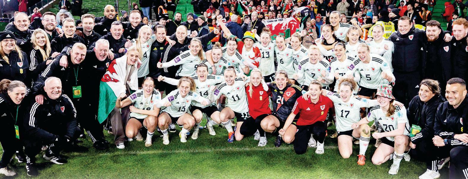 WALES ARRIVE AT THE SUMMIT