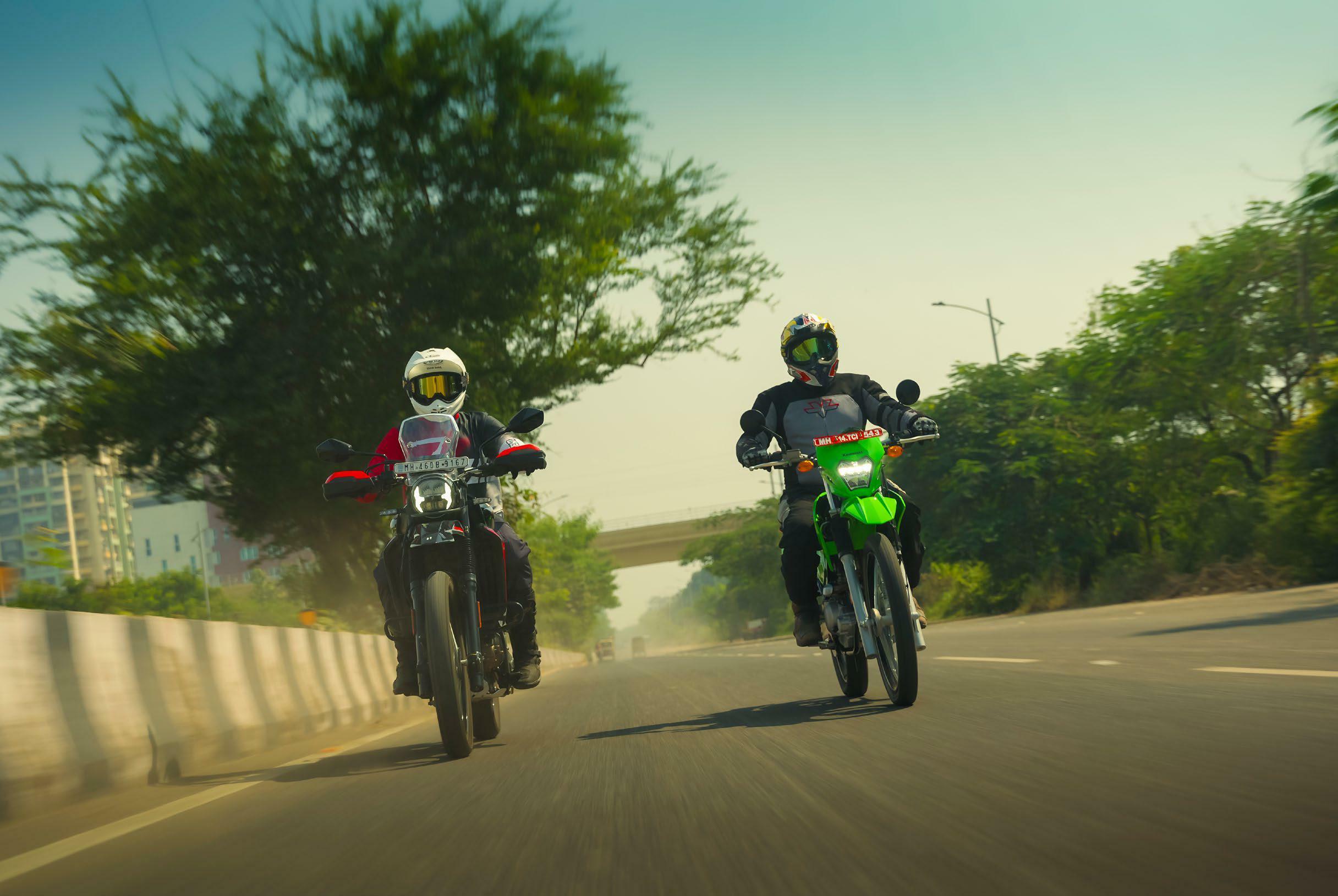(INDIA-MADE) KAWASAKI KLX 230 VS G HERO XPULSE 210
