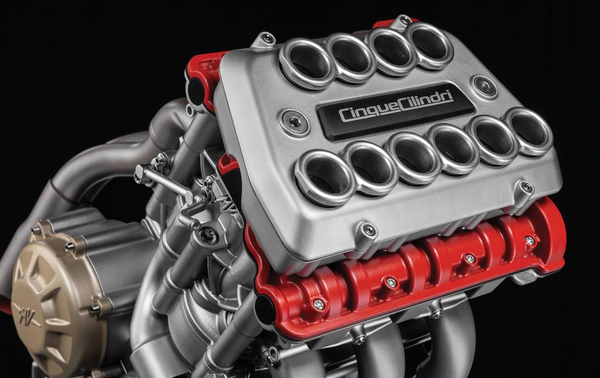 MV AGUSTA 5-CYLINDER ENGINE CONCEPT
