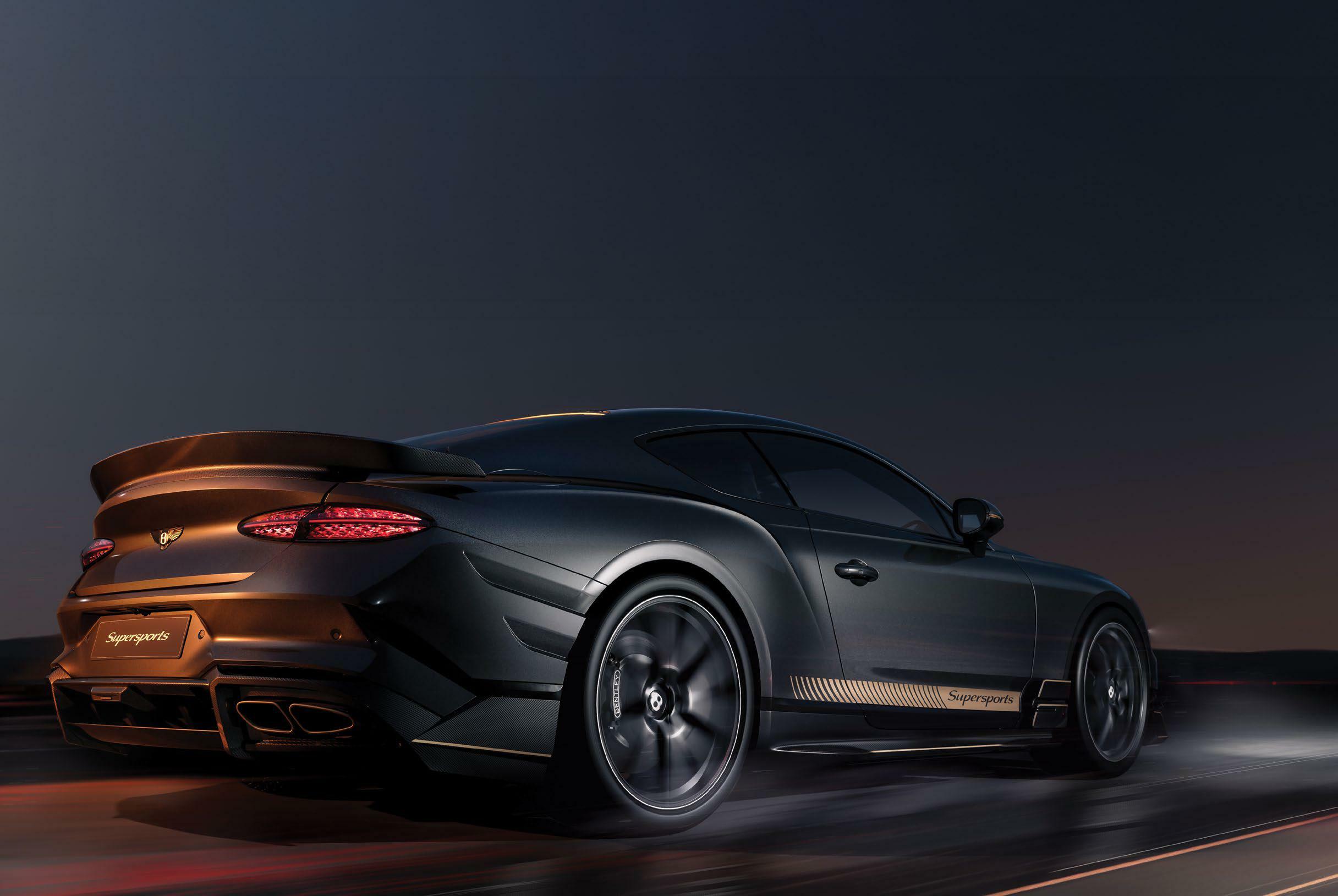 BENTLEY CONTINENTAL GT SUPERSPORTS REVEALED