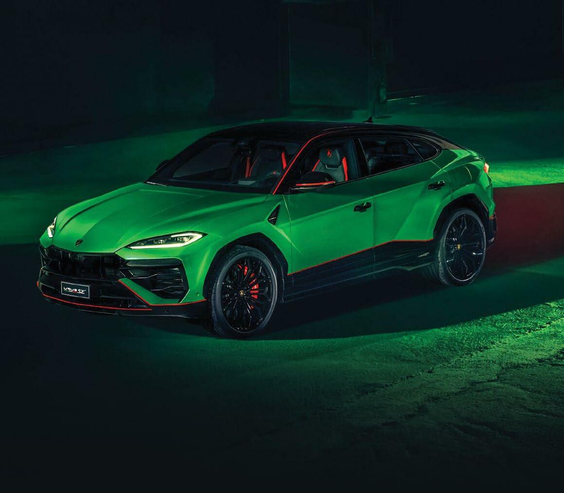 LAMBORGHINI URUS SE TETTONERO CAPSULE INTRODUCED