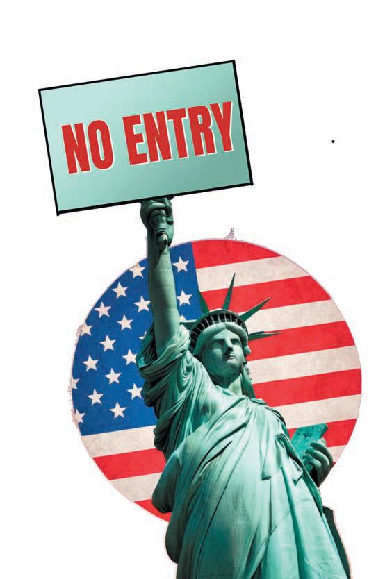 12 நாடுகள் அமெரிக்காவுக்கு NO ENTRY