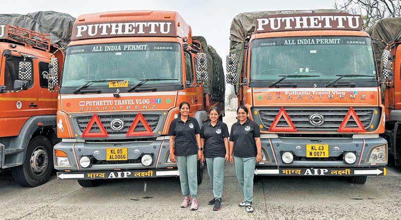 இந்தியாவை லாரியில் சுற்றும் கேரளத்து தேவதைகள்!
