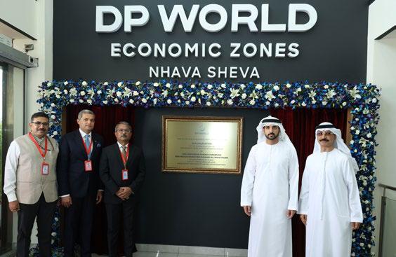 UAE's deputy PM inaugurates DP World's Nhava Sheva business park