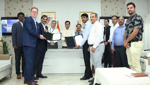 Rhenus signs MoU with Inland Waterways Authority of India (IWAI)