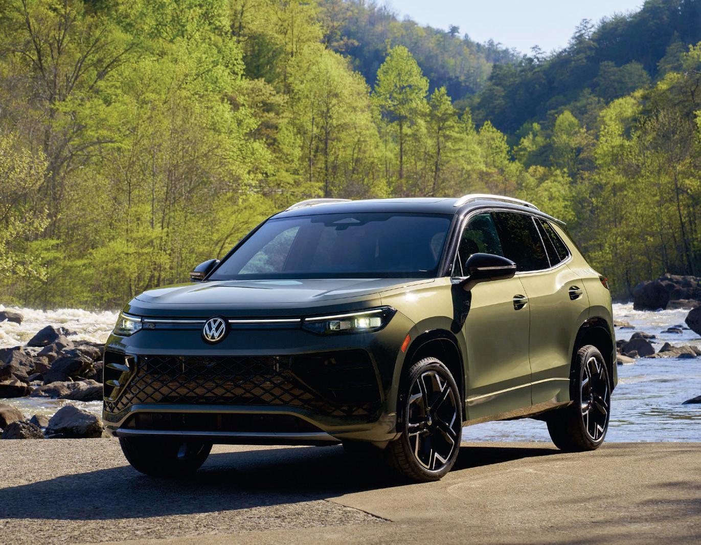 A gutsier engine makes the Volkswagen Tiguan SEL R-Line Turbo the Tig that zigs.