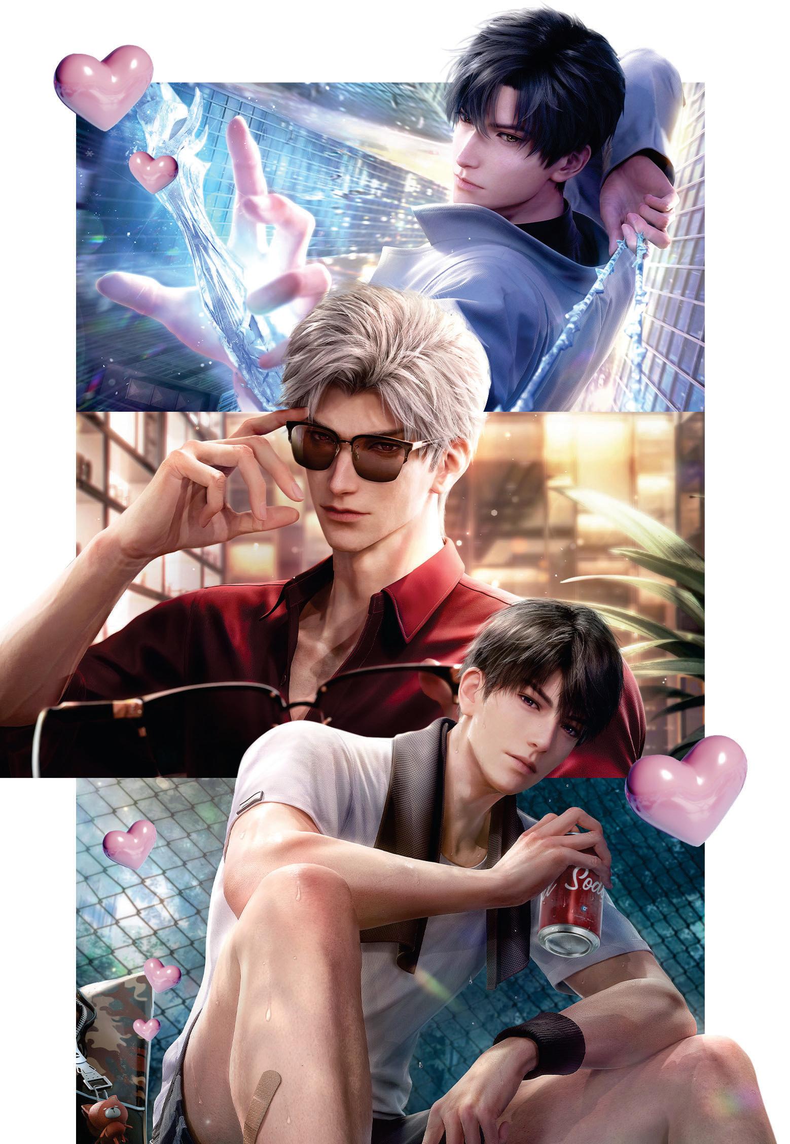 Fighting Monsters With My 5 Fake Boyfriends