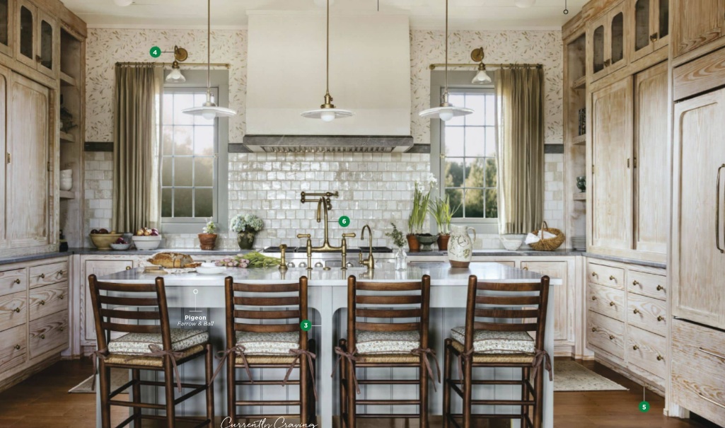 A Light, Bright & Layered Kitchen