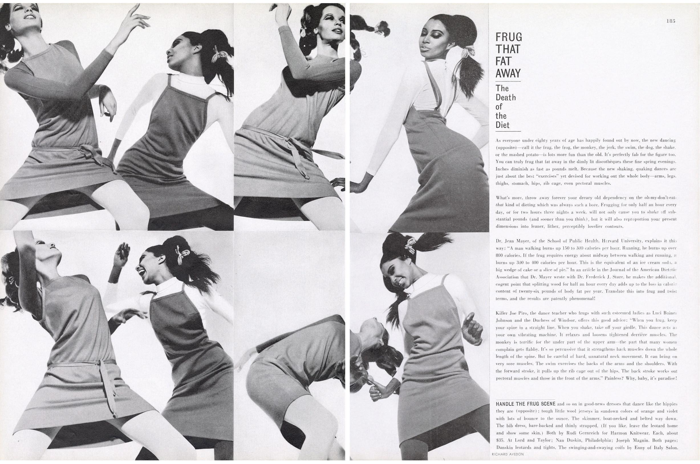 RICHARD AVEDON, APRIL 1965