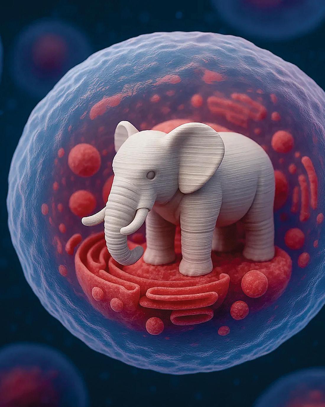 A Cell-Sized Elephant