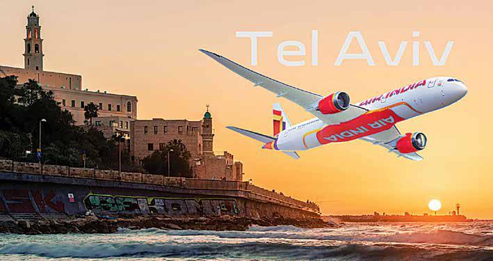 Air India to restart flights to Tel Aviv from March 2025