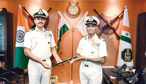 Commodore VMD Jagannath assumes command of INS Tunir