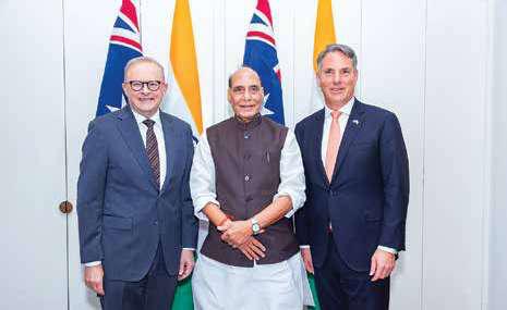 India, Australia reaffirm commitment to deepen defence cooperation