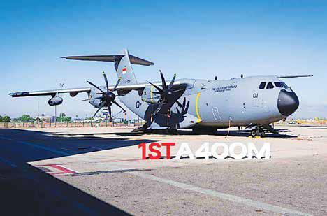Airbus delivers first A400M to Indonesia