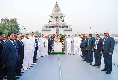 Taragiri, fourth Project 17A Frigate, delivered to Indian Navy