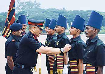 Lt Gen Dhiraj Seth, GOC-in-C, Southern Command visits 19 Karnataka Battalion NCC, Madikeri