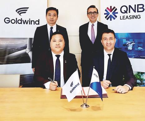QNB LEASING VE GOLDWIND'TEN YEŞİL ENERJİ İÇİN STRATEJİK ORTAKLIK