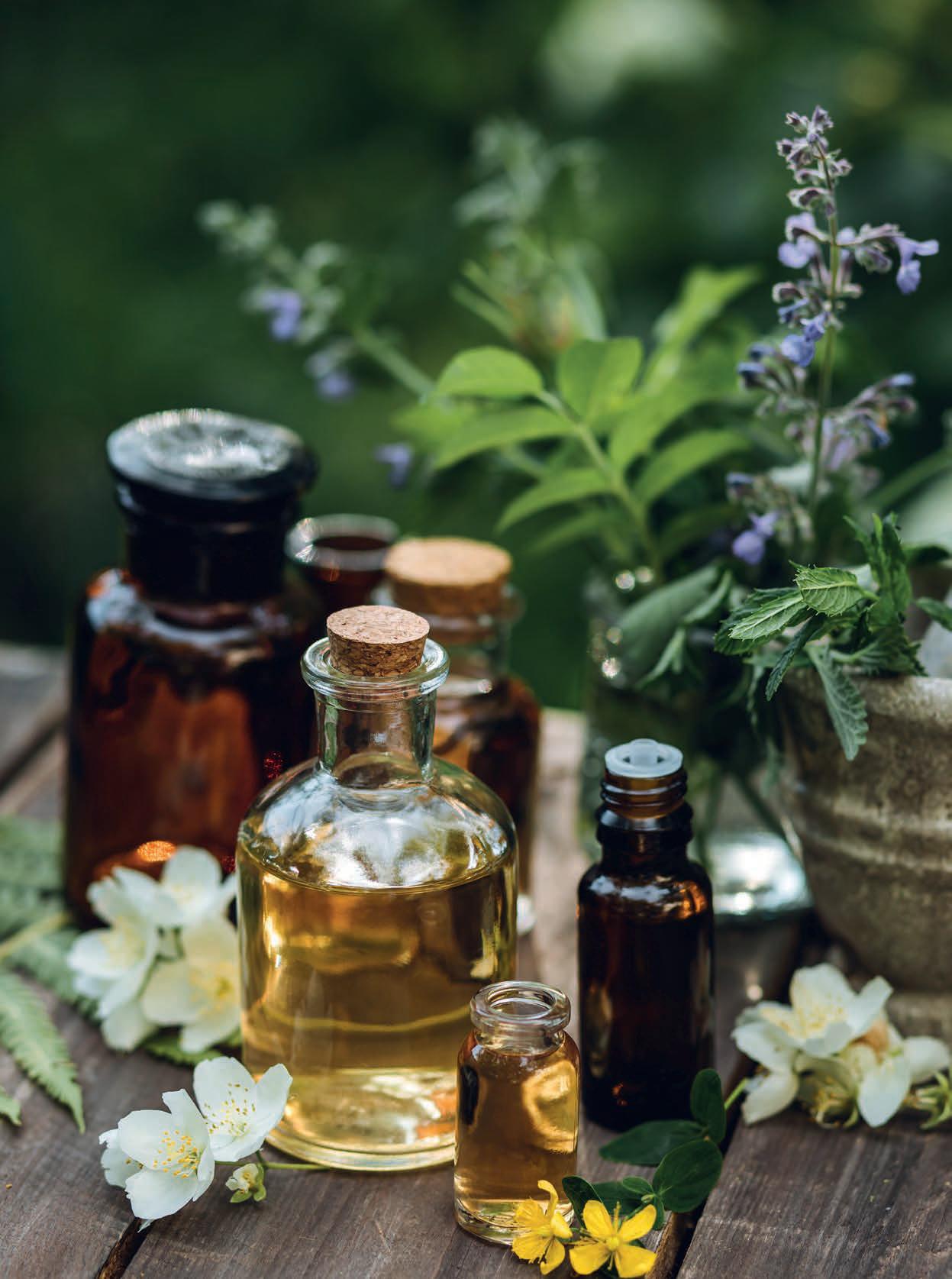 Aromaterapia Tres aceites esenciales en marzo